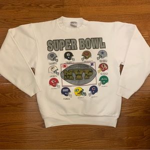 Vintage NFL MVP’S Oneita Power Swears Crewneck Mens Large